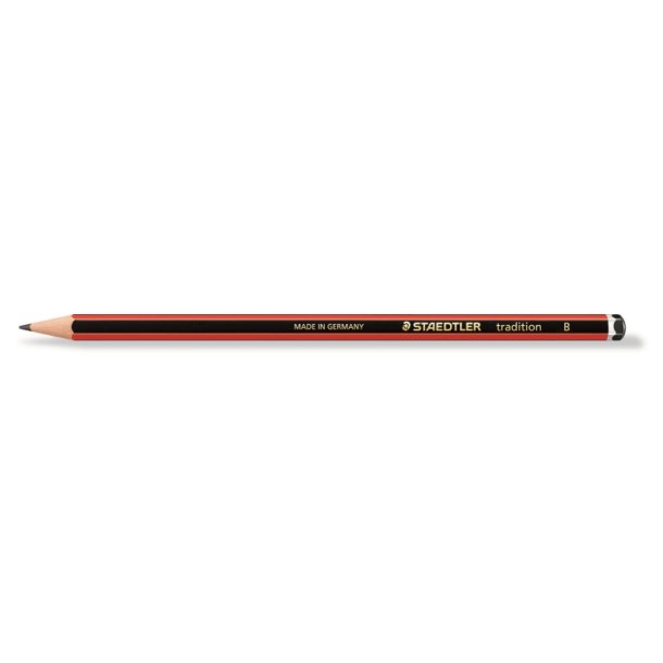 Staedtler Blyant - Tradition - forstrket brudsikker mine - PEFC-certificeret - B