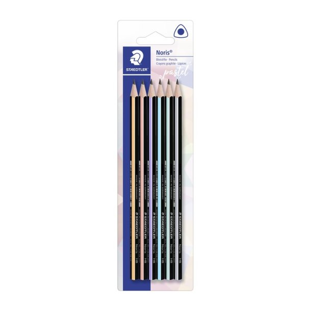 Staedtler Blyant Pastel Line HB 6 stk.