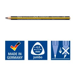Staedtler Blyant Noris Jumbo HB Upcycled Wood