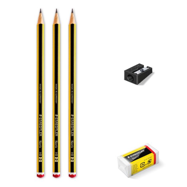 Staedtler Blyant - Noris - HB - Bonuspack 1 - blister - 5 stk.