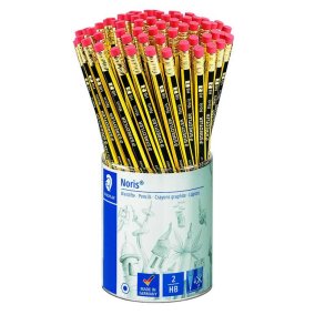 Staedtler Blyant Noris m/viskel�der HB 72 stk.