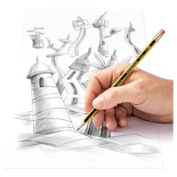 Staedtler Blyant Noris m/viskel�der HB 72 stk.