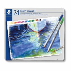 Staedtler Karat Akvarelblyant - 24 farver