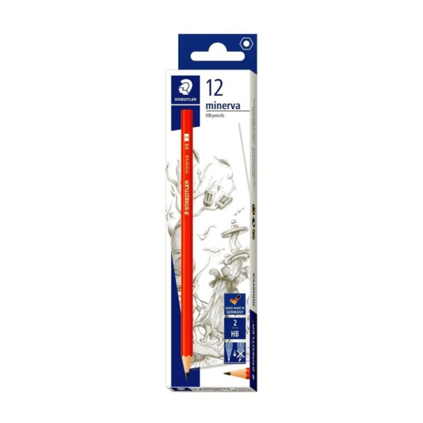 Staedtler Blyant - Minerva - HB - kvalitets - 100% FSC