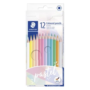 Staedtler Pastel Line Farveblyant - 12 pastelfarver