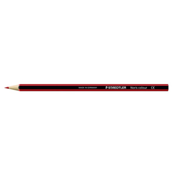 Staedtler Noris Colour Farveblyant Upcycled Wood - R�d