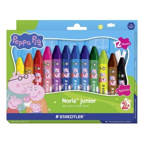 Staedtler Voksfarve Noris Junior Gurli Gris 12 stk.