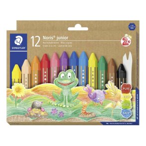 Staedtler Voksfarve Noris Junior 12 stk.