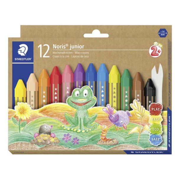 Staedtler Voksfarve Noris Junior 12 stk.