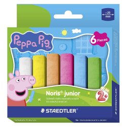 Staedtler Gadekridt Noris Junior Gurli Gris ass (6)