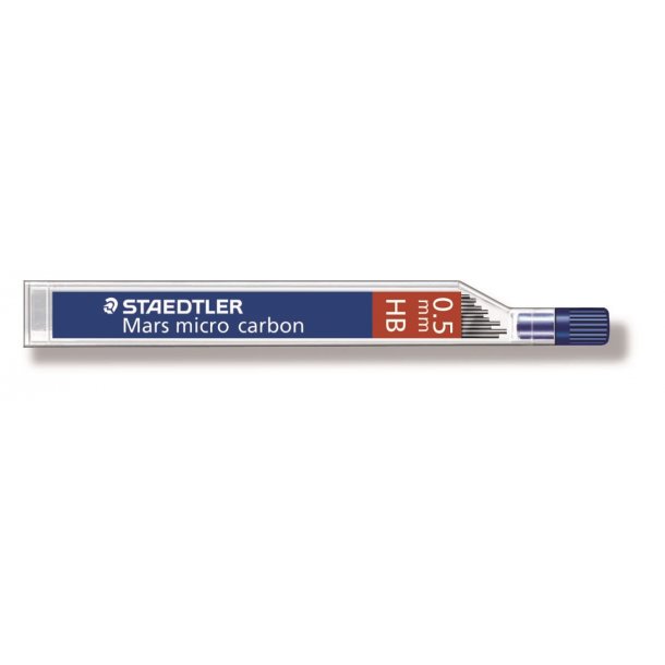 Staedtler Stifter - Mars - Micro - 0,5mm - HB - 12 stifter.