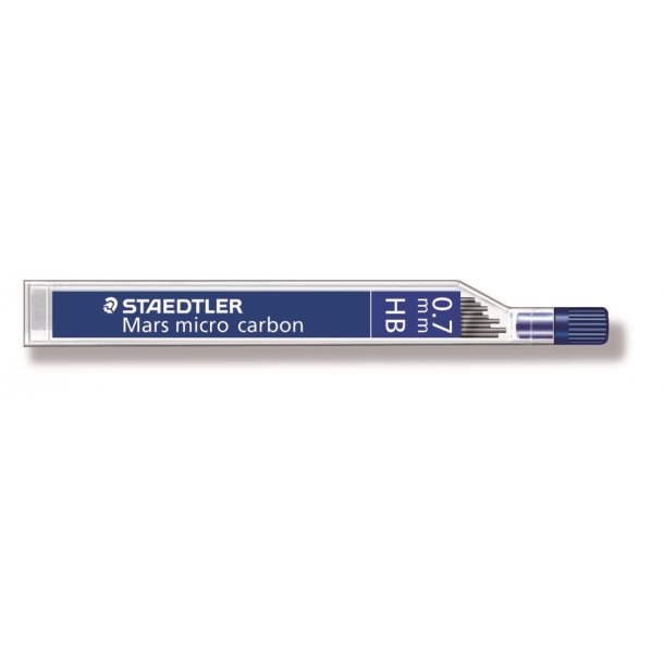 Staedtler Stifter - Mars - Micro - 0,7mm - HB - 12 stifter.