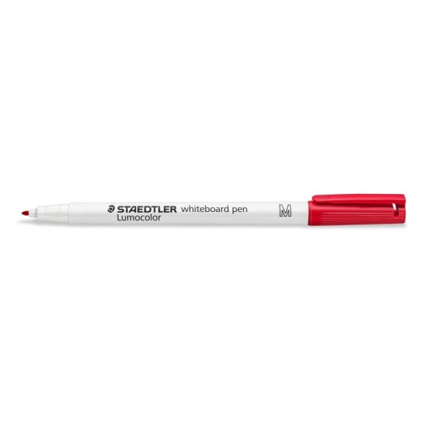 Staedtler Whiteboard Marker - Lumocolor - rund spids - 1 mm - rd