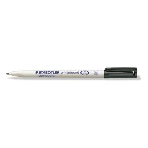 Staedtler whiteboard Marker - Lumocolor - rund - 1,0 mm - sort