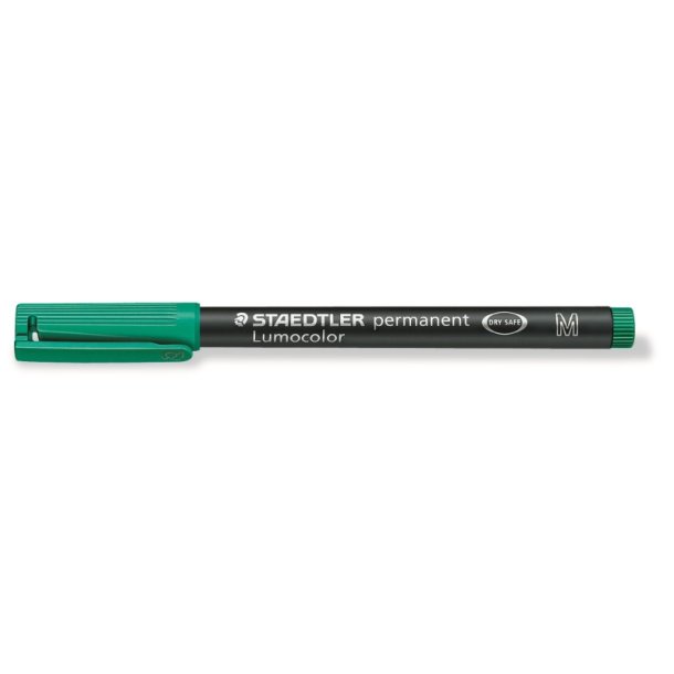 Staedtler Permanent marker - Lumocolor - 1,0 mm - grn