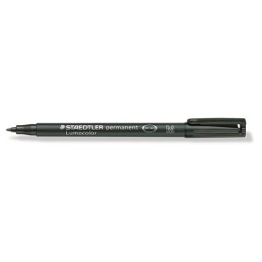 Staedtler Permanent marker - Lumocolor - 1,0 mm - sort