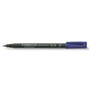 Staedtler Permanent marker - Lumocolor - 0,6 mm - bl�