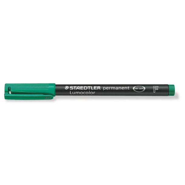 Staedtler Permanent marker - Lumocolor - 0,6 mm - grn
