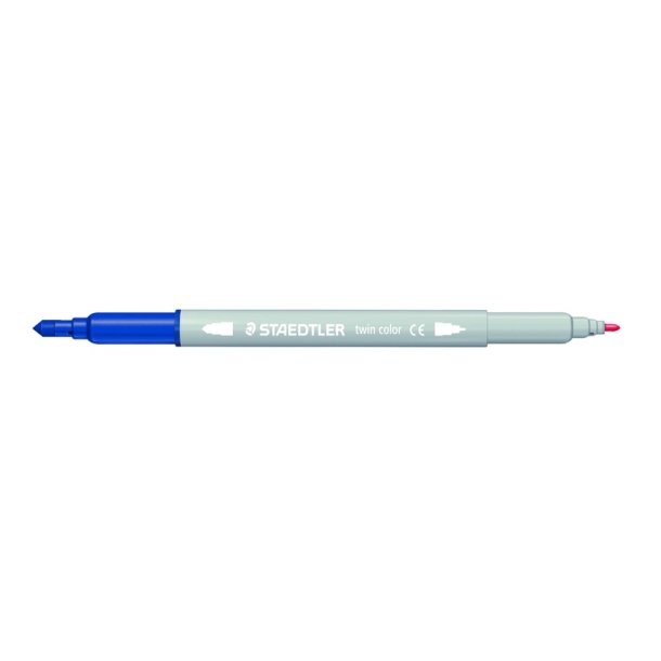 Staedtler Duo Twin Fiberpen - 10 stk., 20 farver