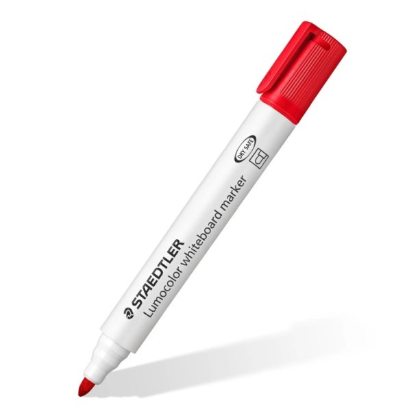 Staedtler Whiteboard - Marker - Lumocolor - rund - 2,0 mm - rd