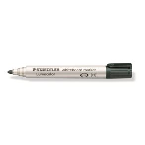 Staedtler whiteboard Marker - Lumocolor - rund - 2,0 mm - sort