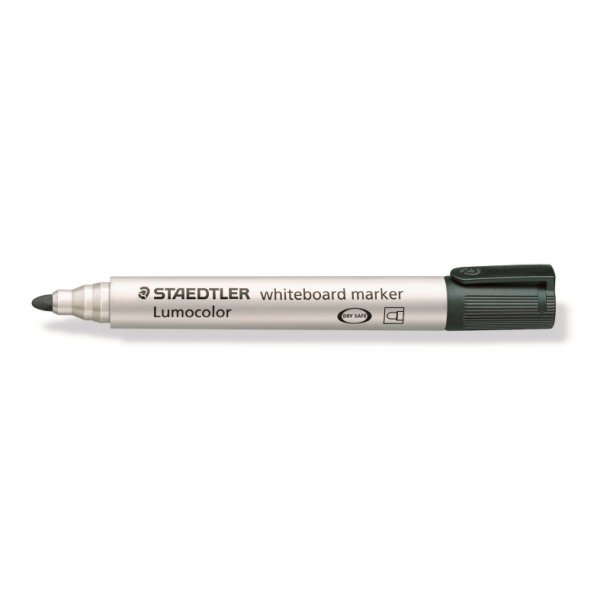 Staedtler whiteboard Marker - Lumocolor - rund - 2,0 mm - sort