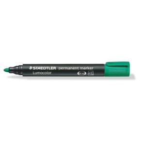 Staedtler Permanent marker - Lumocolor - rund - 2,0mm - gr�n