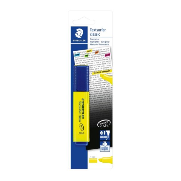 Staedtler Overstregningspen - Textsurfer - gul - blister