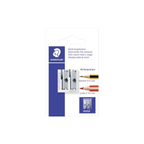 Staedtler Blyantspidser metal dobbelt hul blister