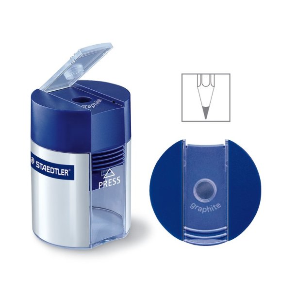Staedtler Blyantspidser m/holder enkel hul �8,2mm