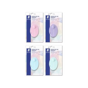 Staedtler Blyantspidser m/holder dobbelt Pastel Line blister