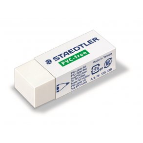 Staedtler Viskelder - PVC, Phthalate og latexfri - Minimal smulder - 43x19x13 mm