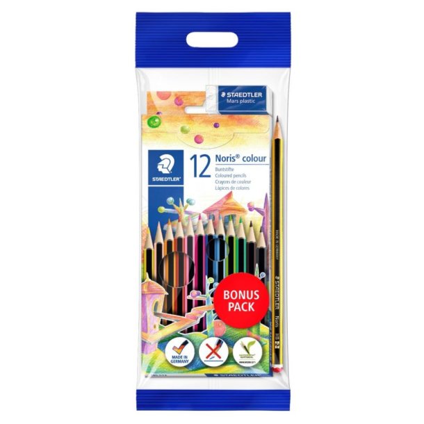 Staedtler Farveblyant - Noris - assorteret farver - 14 stk.