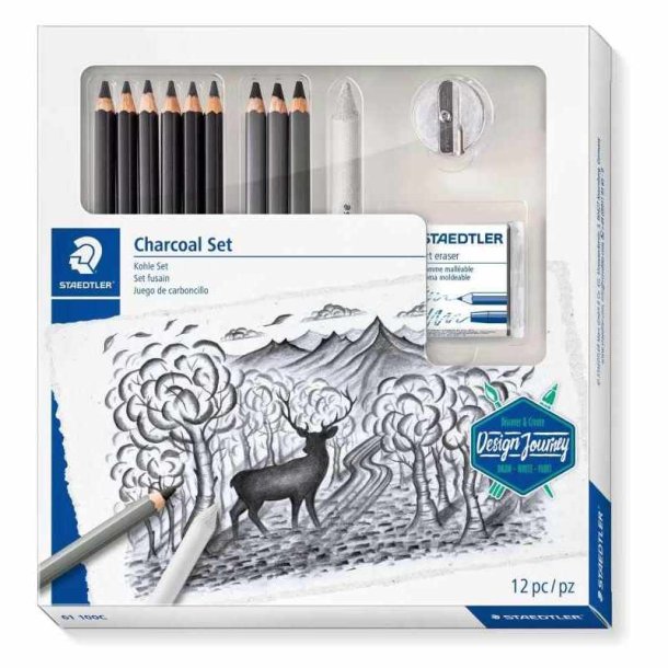 Staedtler Blyant - til sketching - kul - mixed - st - 12 stk.