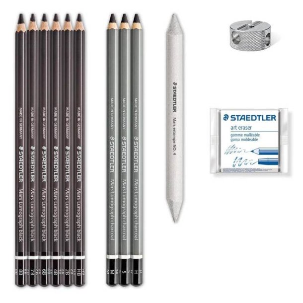 Staedtler Blyant - til sketching - kul - mixed - st - 12 stk.