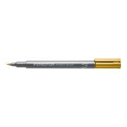 Staedtler Metallic brush marker - 1-6 mm - guld