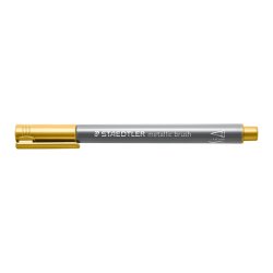 Staedtler Metallic brush marker - 1-6 mm - guld