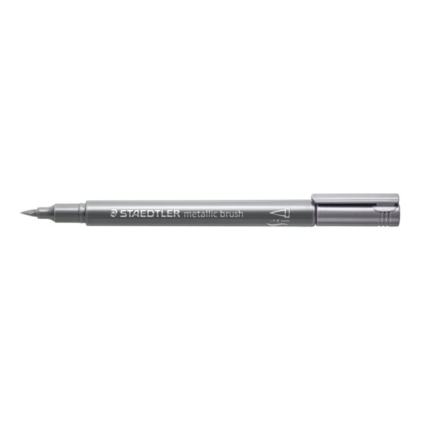 Staedtler Metallic brush marker - 1-6 mm - slv