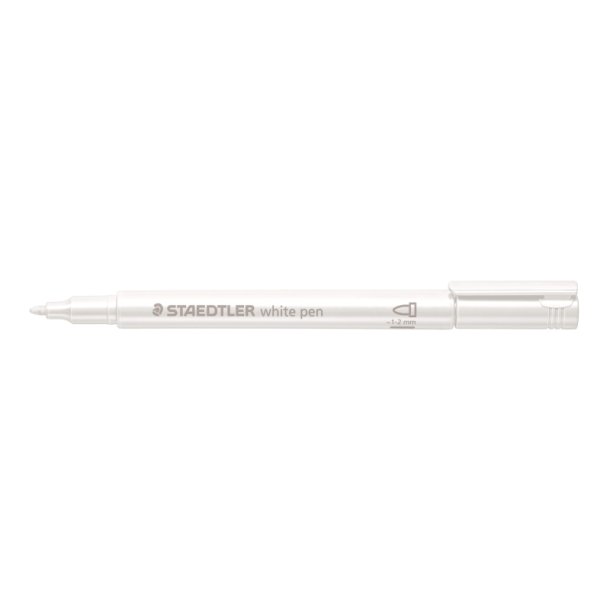 Staedtler Metallic marker - 1-2 mm - hvid