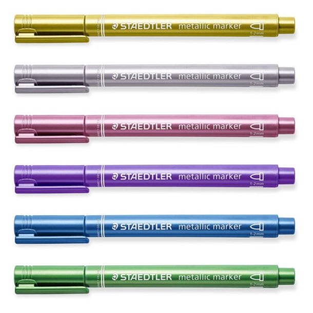 Staedtler Metallic marker - 1-2 mm - rd