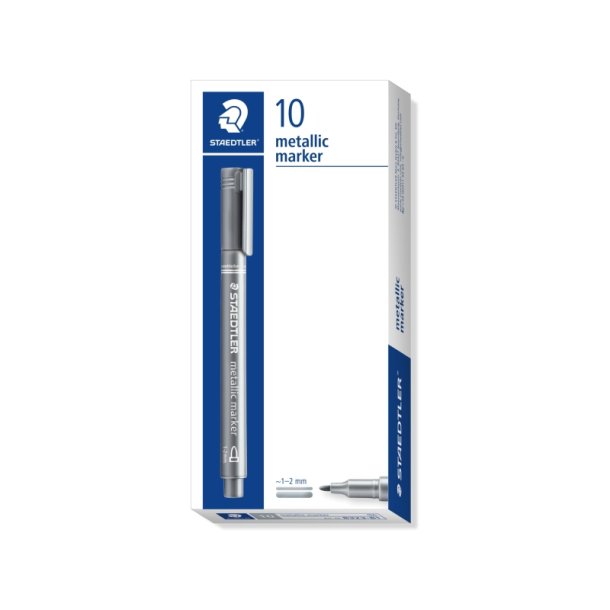 Staedtler Metallic marker - 1-2 mm - slv