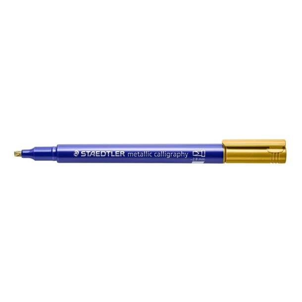 Staedtler Metallic Kalligrafipen - 2,8 mm - guld