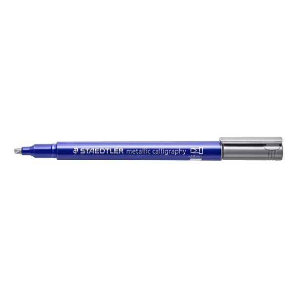 Staedtler Metallic Kalligrafipen - 2,8 mm - slv