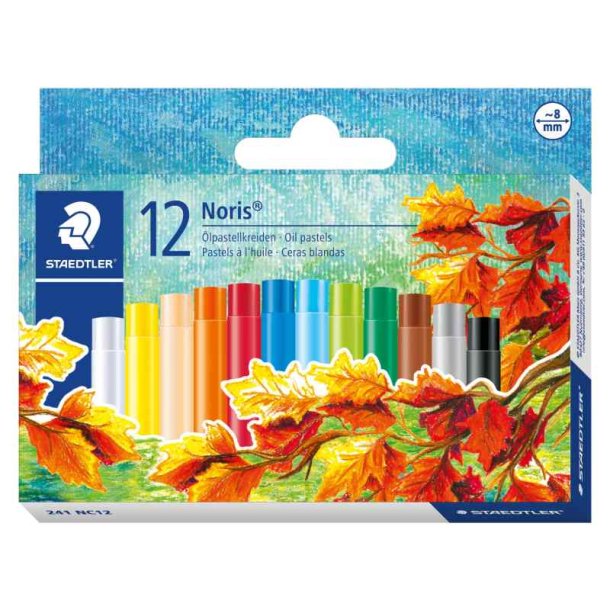 Staedtler Farveblyant Noris 241 Olie Pastel - ass. 12 stk.