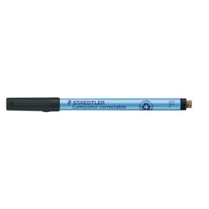 Staedtler Lumocolor Correctable Ikke-permanent Marker sort - 0,6 mm