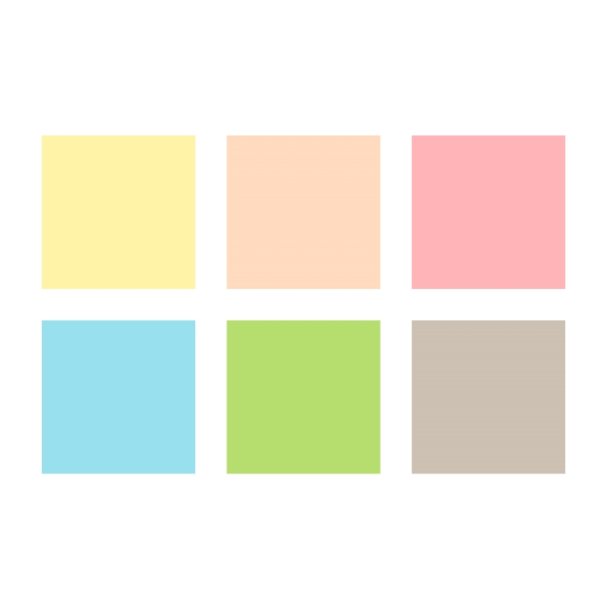 Staedtler Brush Pen Pigment Arts � ass. pastel, 6 stk