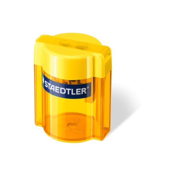 Staedtler Blyantspidser m/holder Double ass farver