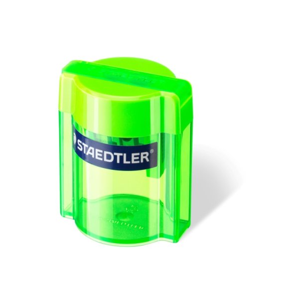 Staedtler Blyantspidser m/holder Double ass farver