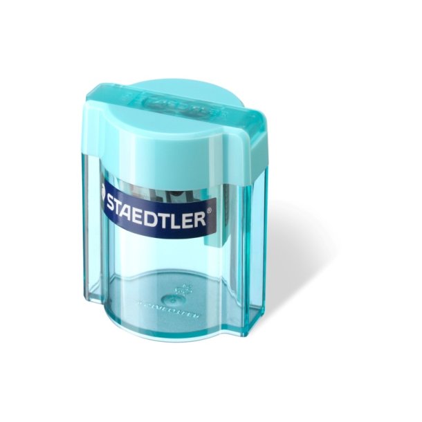 Staedtler Blyantspidser m/holder Double ass farver