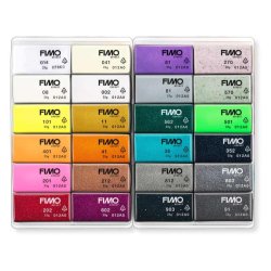 Staedtler Fimo Soft - Effect Colors, 24x25g ass.